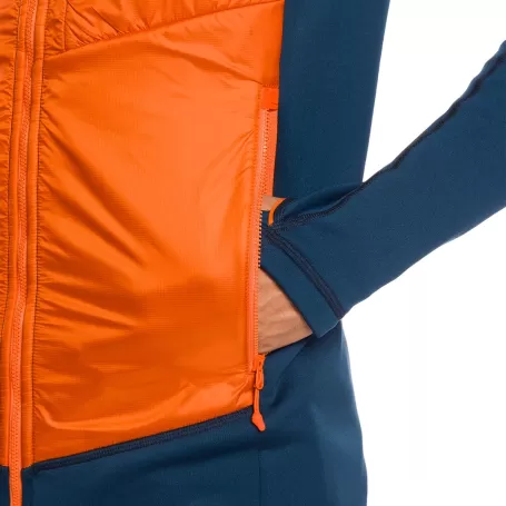 Trangoworld OLNEY JAQUETA AZUL/LARANJA