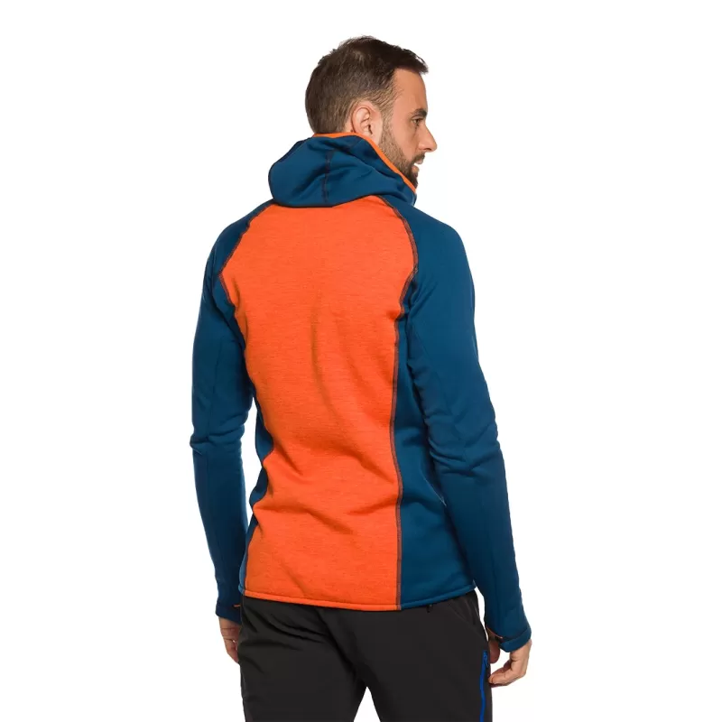 JAQUETA Trangoworld ETIVE LARANJA/AZUL