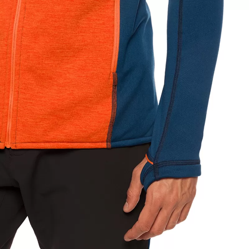 JAQUETA Trangoworld ETIVE LARANJA/AZUL