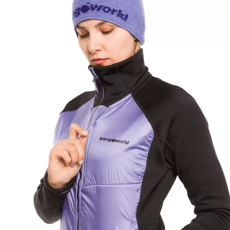 JAQUETA Trangoworld LUND PRETA/AZUL