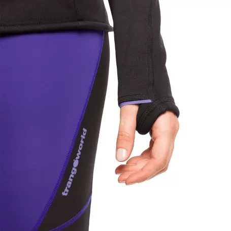 JAQUETA Trangoworld LUND PRETA/AZUL