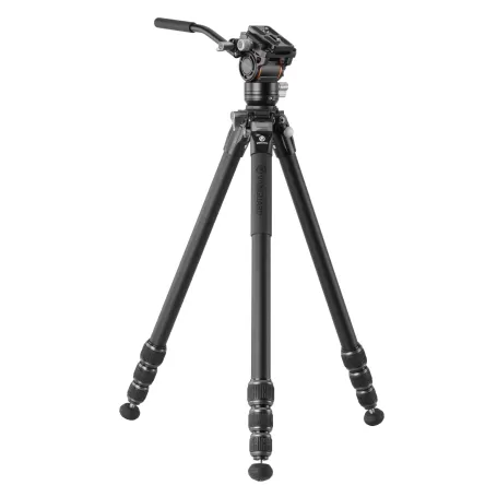 Tripé de vídeo de alumínio Vanguard Alta Pro 3VL 264AV14, cabeça esférica Veo PV-14