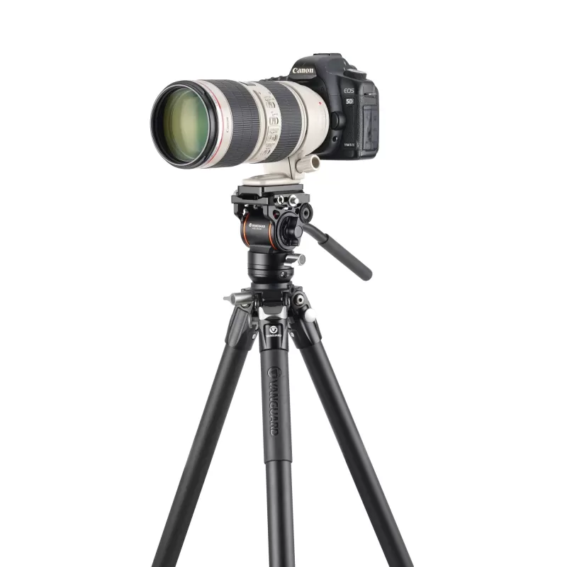 Tripé de vídeo de alumínio Vanguard Alta Pro 3VL 264AV14, cabeça esférica Veo PV-14