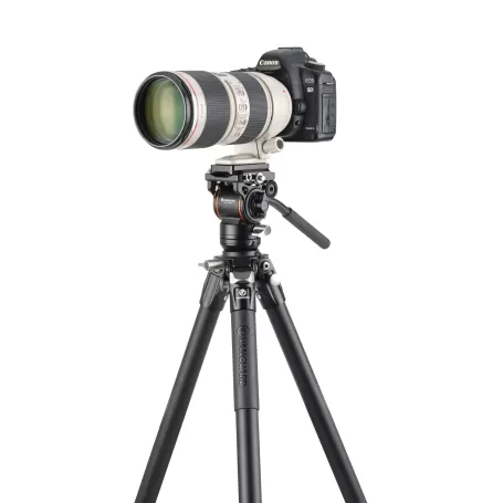 Tripé de vídeo de alumínio Vanguard Alta Pro 3VL 264AV14, cabeça esférica Veo PV-14