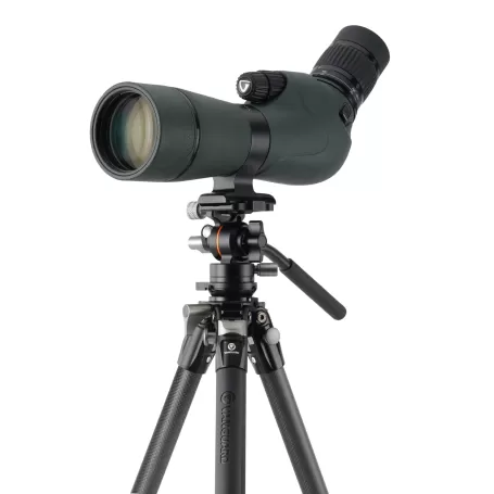 Tripé de vídeo compacto Vanguard Alta Pro 3VLT 235CV12 Carbon, cabeça esférica Veo PV-12