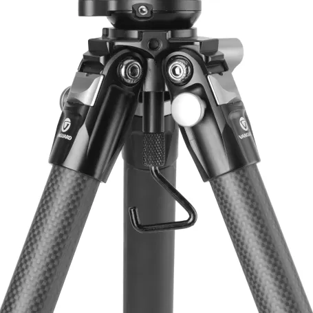 Tripé de vídeo compacto Vanguard Alta Pro 3VLT 235CV12 Carbon, cabeça esférica Veo PV-12