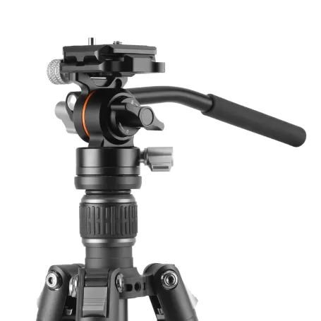 Tripé de viagem de carbono Vanguard Vesta GO 264CV12, cabeça de vídeo