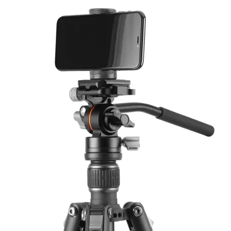 Tripé de viagem de carbono Vanguard Vesta GO 264CV12, cabeça de vídeo