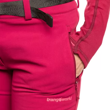 Trangoworld PANT. LARGO CAUSIAT ROSA