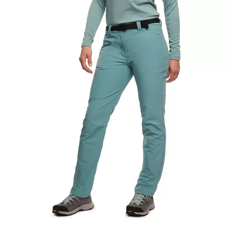 Trangoworld PANT. LARGO GLAMOS VERDE