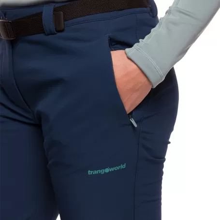 Trangoworld PANT. LARGO GLAMOS AZUL