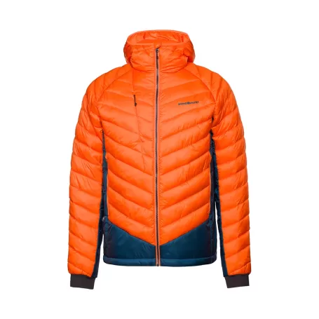 JAQUETA MEDEL LARANJA/AZUL ESCURO JAQUETA MEDEL LARANJA/AZUL ESCURO