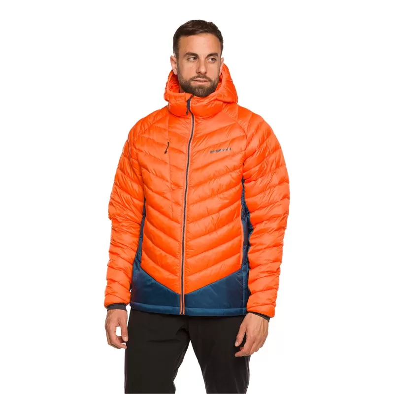 JAQUETA MEDEL Trangoworld LARANJA/AZUL ESCURO