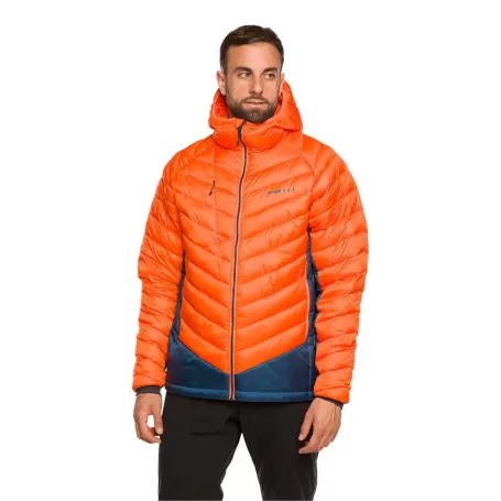 JAQUETA MEDEL Trangoworld LARANJA/AZUL ESCURO