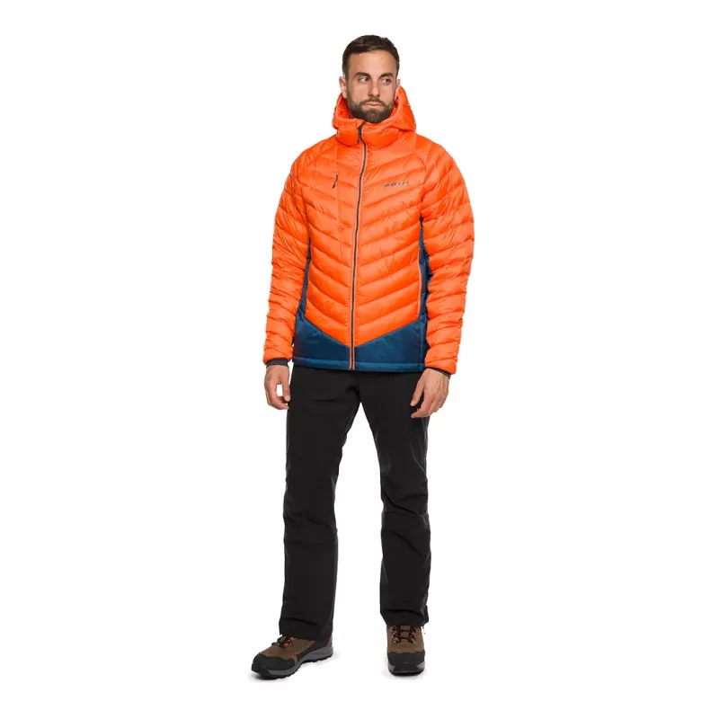 JAQUETA MEDEL Trangoworld LARANJA/AZUL ESCURO