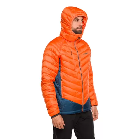 JAQUETA MEDEL Trangoworld LARANJA/AZUL ESCURO