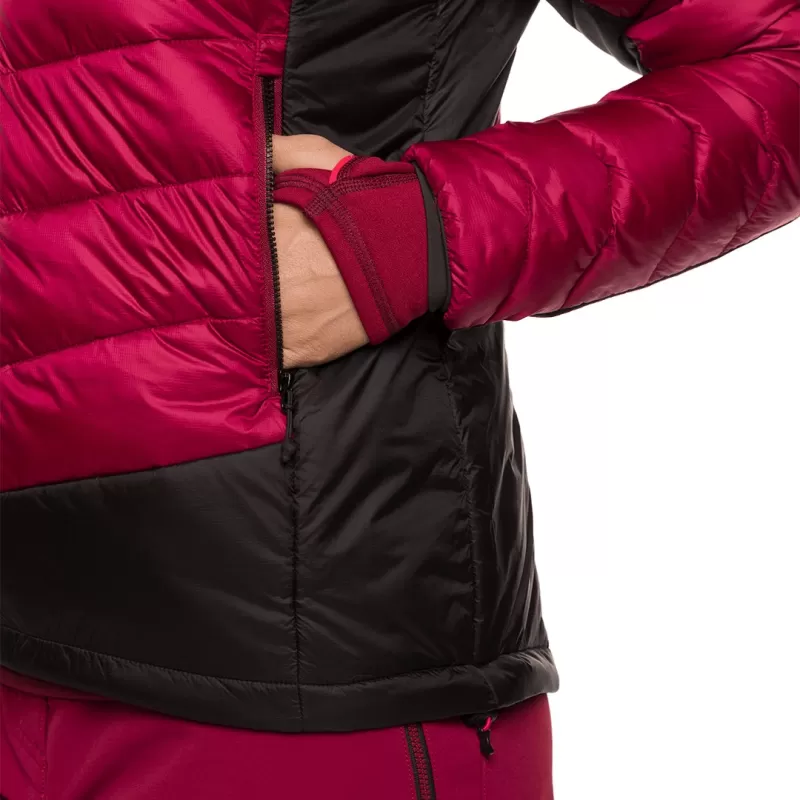 JAQUETA RULHE ROSA/PRETA Trangoworld