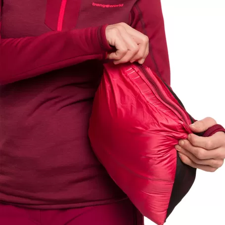 JAQUETA RULHE ROSA/PRETA Trangoworld