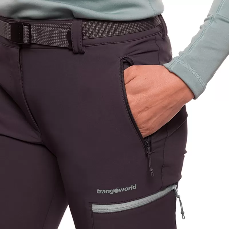 Trangoworld PANT. LARGO VIVIER GRIS