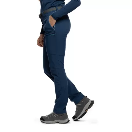 Trangoworld PANT. LARGO PARANA AZUL