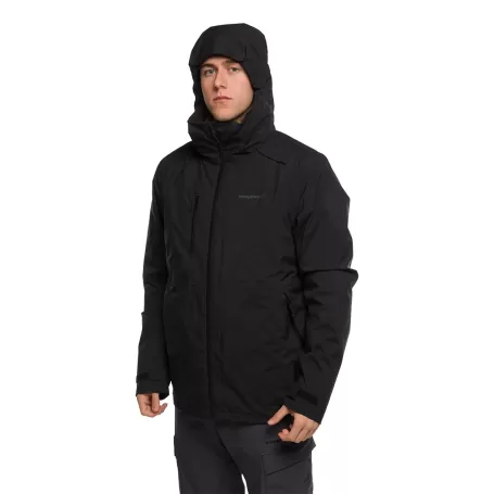 Trangoworld SALAMA JACKET COMPLETO PRETO