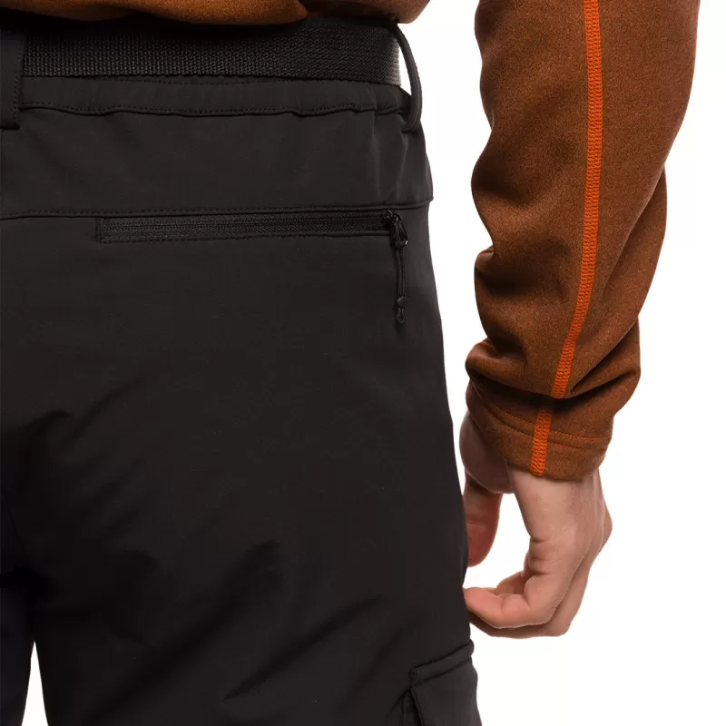 Trangoworld PANT. LARGO ZAGORA NEGRO