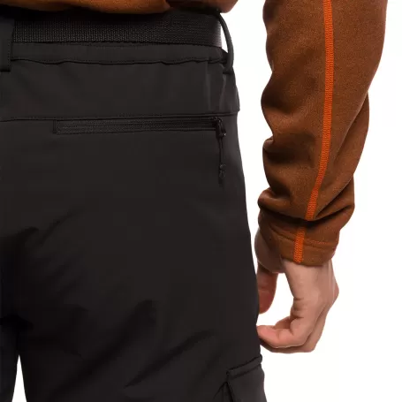 Trangoworld PANT. LARGO ZAGORA NEGRO