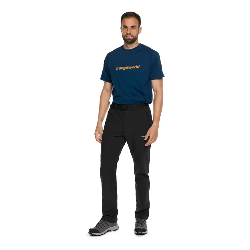 Trangoworld PANT. LARGO AGADIR NEGRO