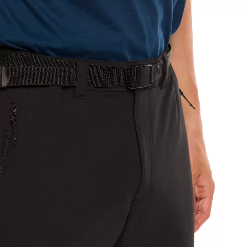 Trangoworld PANT. LARGO AGADIR NEGRO
