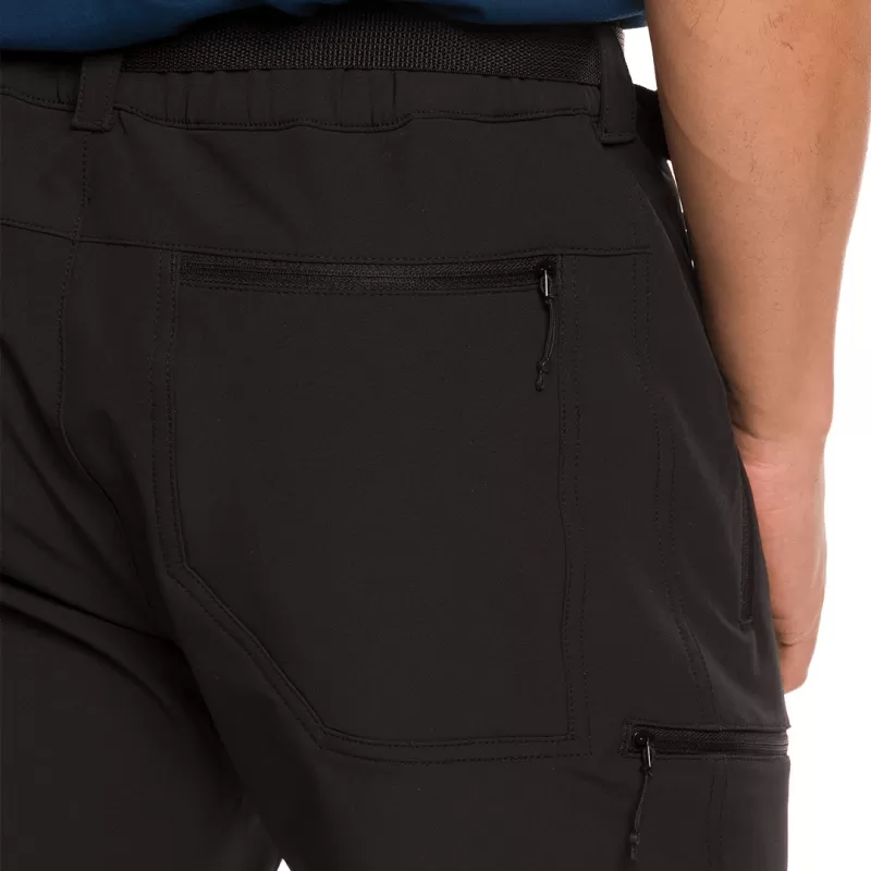 Trangoworld PANT. LARGO AGADIR NEGRO
