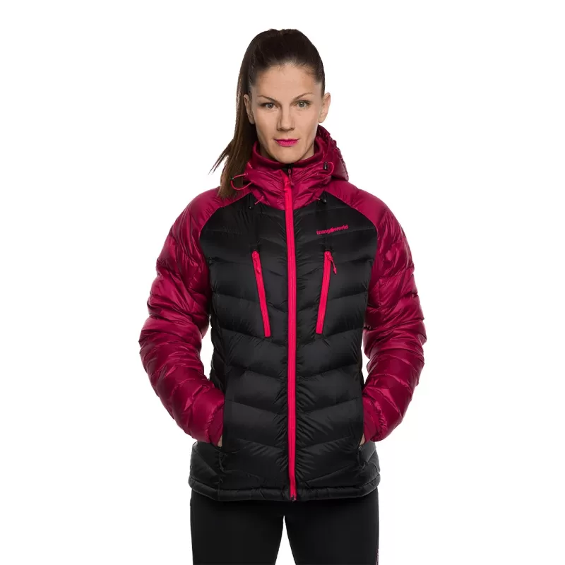 Trangoworld LEYNAR JACKET PRETO/ROSA