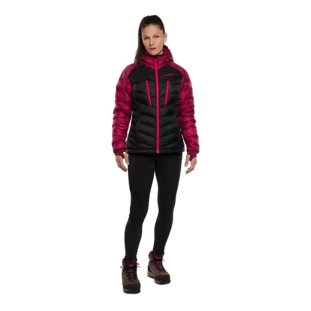 Trangoworld LEYNAR JACKET PRETO/ROSA