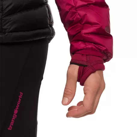 Trangoworld LEYNAR JACKET PRETO/ROSA