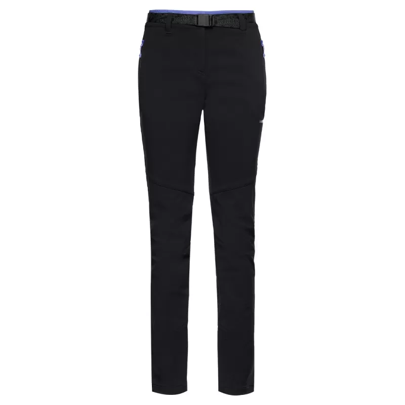 CALÇA LONGA PRETA COM ARGOLA