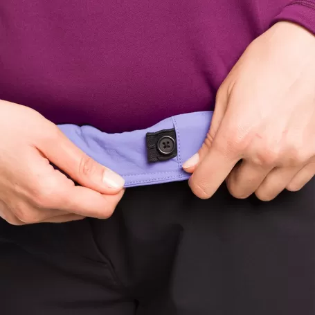 Calça comprida preta com aro Trangoworld