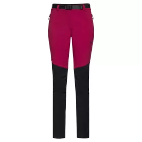 PANT. LARGO AROLLA ROSA/NEGRO