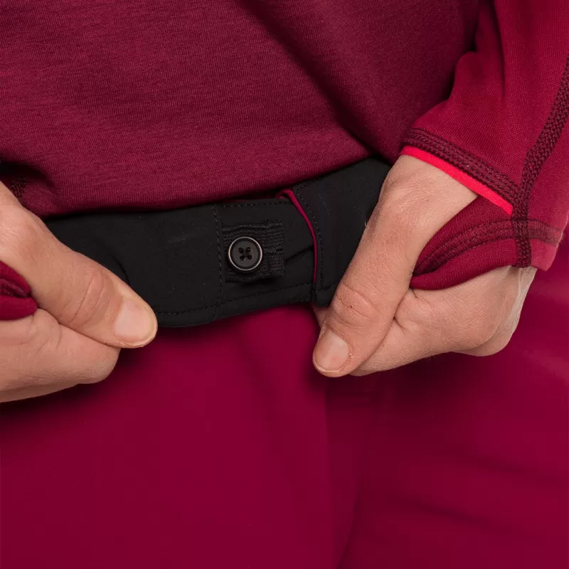 Calça Longa Trangoworld Rosa/Preta