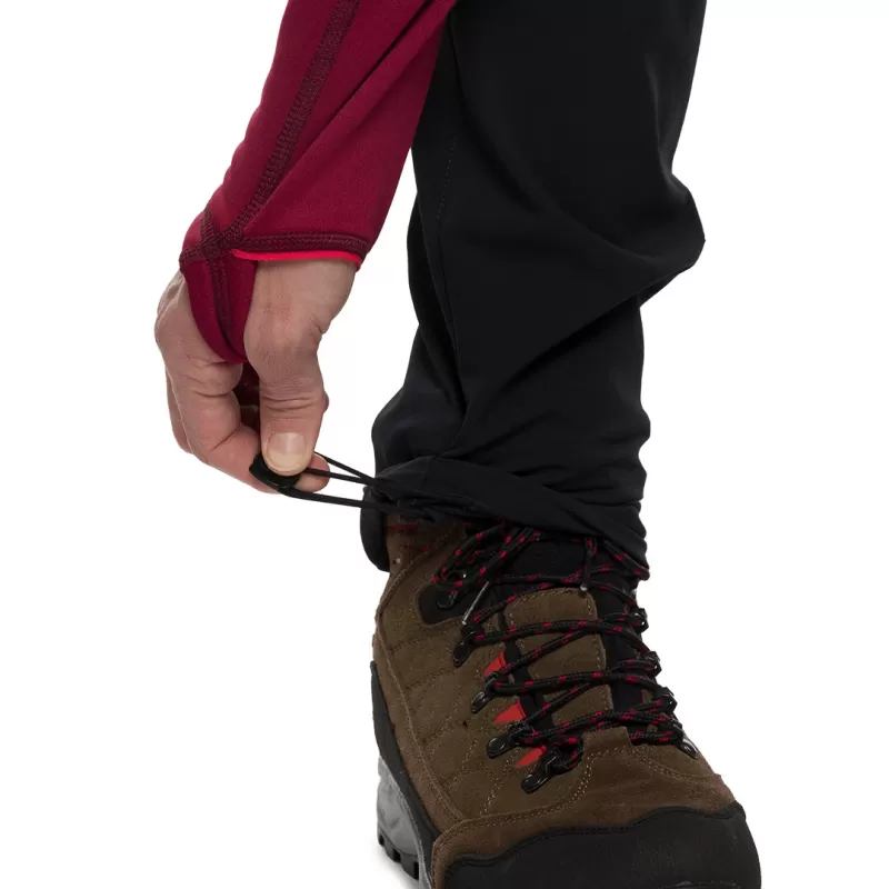 Calça Longa Trangoworld Rosa/Preta