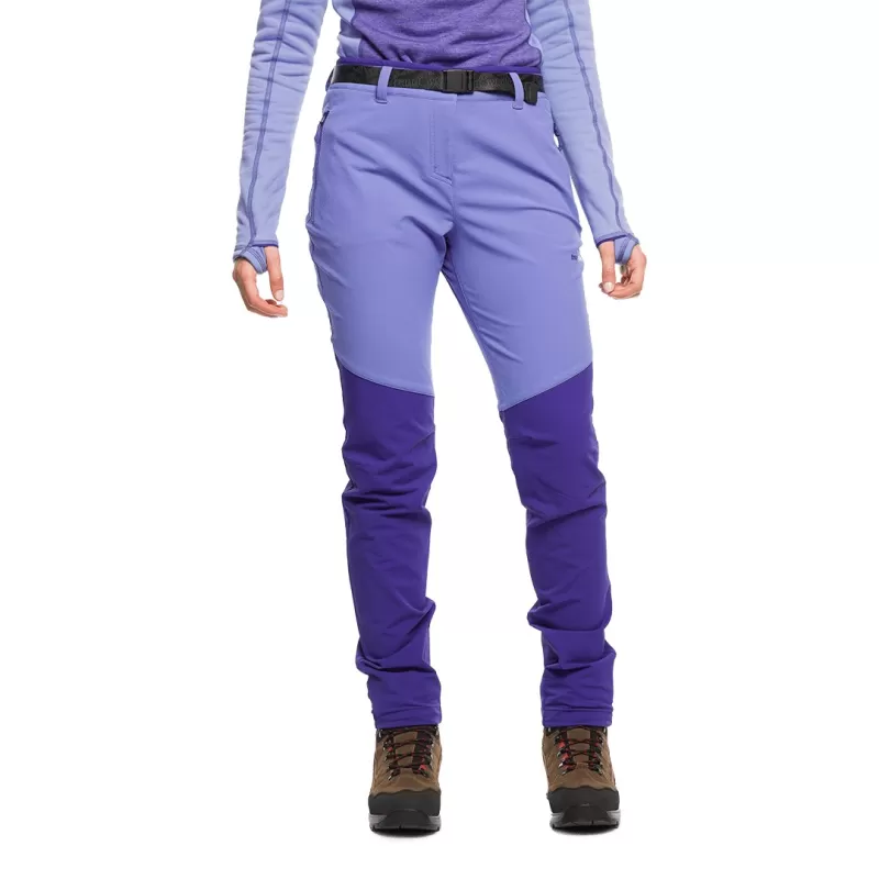 Calças compridas Trangoworld em azul/azul escuro