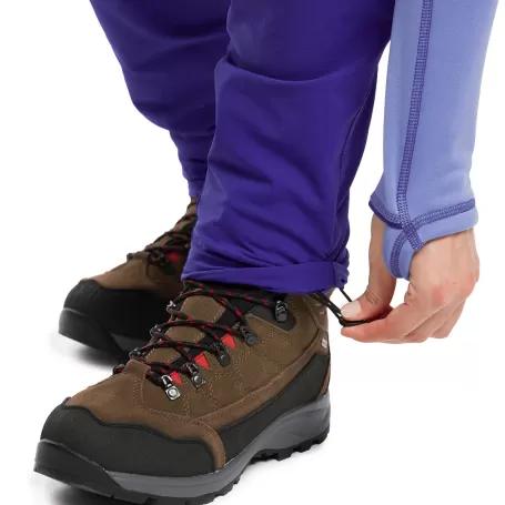 Calças compridas Trangoworld em azul/azul escuro