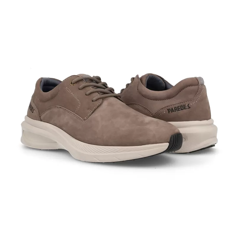 Paredes Zapatos Casual Hombre Elegantes Bordalba Gris