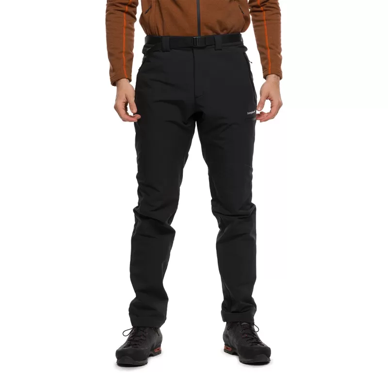 Trangoworld PANT. LARGO RAMLIA NEGRO
