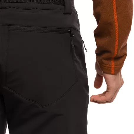 Trangoworld PANT. LARGO RAMLIA NEGRO