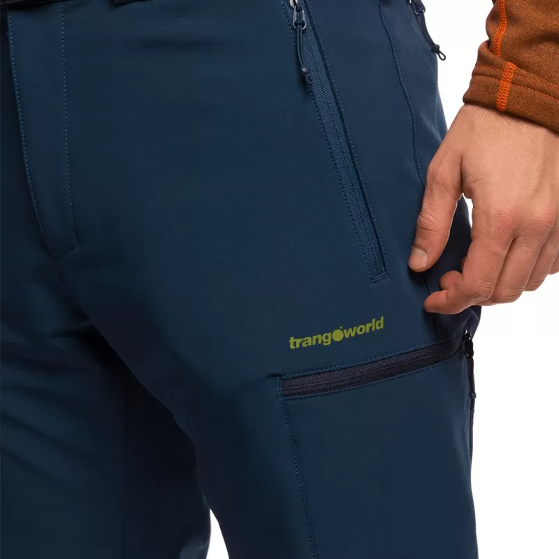 Trangoworld PANT. LARGO RAMLIA AZUL
