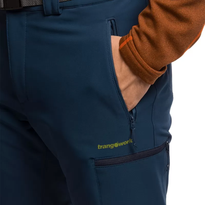 Trangoworld PANT. LARGO RAMLIA AZUL