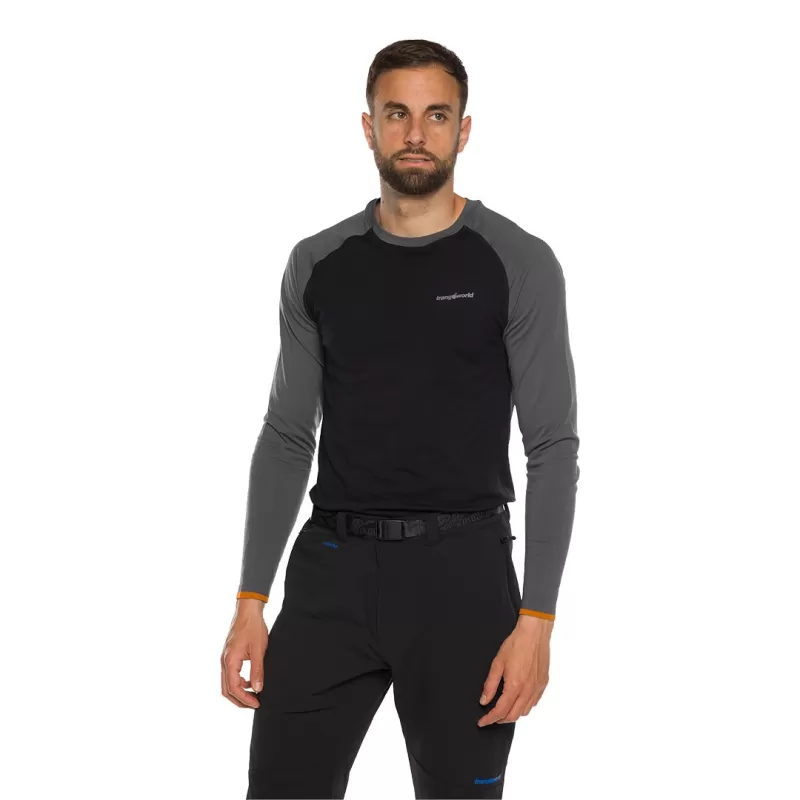 CAMISETA INTERIOR CLARAC NEGRO/ANTRACITA CAMISETA INTERIOR CLARAC NEGRO/ANTRACITA