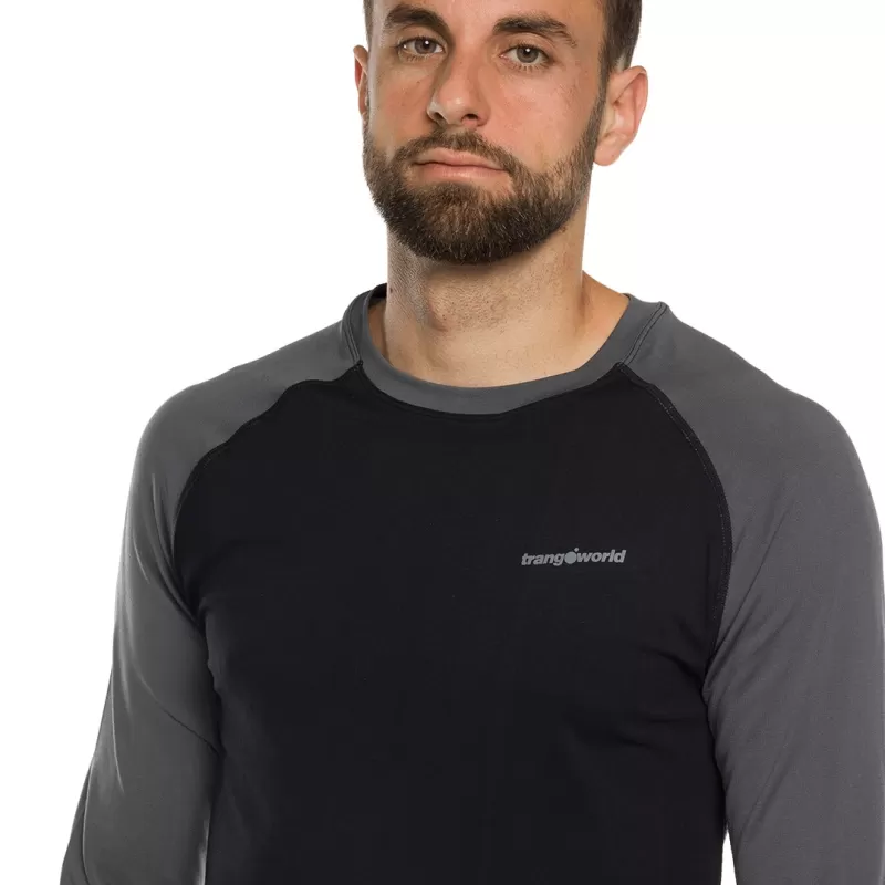 Trangoworld CAMISETA INTERIOR CLARAC NEGRO/ANTRACITA