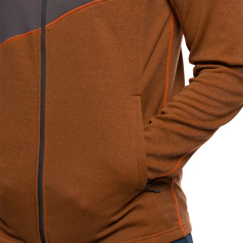 JAQUETA Trangoworld LEMPS LARANJA/CINZA