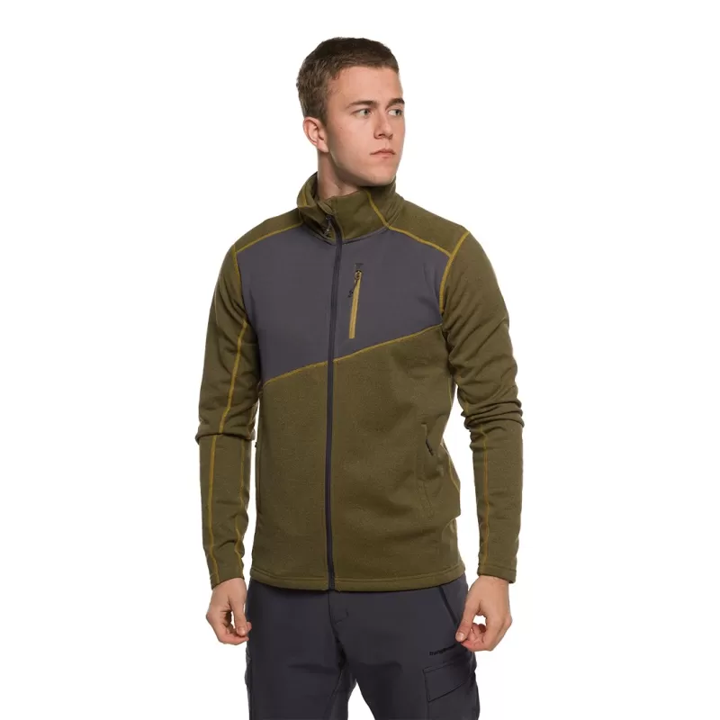 JAQUETA Trangoworld LEMPS MARROM/CINZA