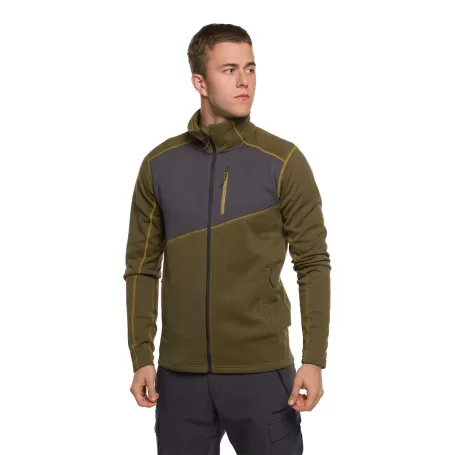 JAQUETA Trangoworld LEMPS MARROM/CINZA